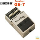 BOSS Equalizer GE-7ボス イコライザー コンパクトエフェクター【Stage-Rakuten Guitar Accessory】エフェクター effector effect pedal stomp box ボスコン