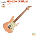 Bacchus GS-2DX RSM/M SLPK (Shell Pink)バッカス エレキギター ローステッドメイプル ストラトキャスター シェルピンク【Stage-Rakuten Guitar】コイルタップ リアハム