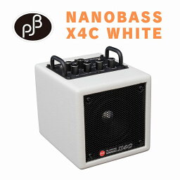 PHIL JONES BASS NANOBASS X4C(White)ベースアンプ 小型 ホワイト 白 モバイルバッテリー駆動 Bluetooth