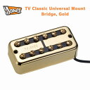 TV Jones TV Classic Universal Mount Bridge, Goldブリッジ用 ゴールド