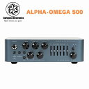 商品説明 500WアンプのシリーズにALPHAOMEGA ENGINE を搭載したALPHAOMEGA 500が登場。 Darkglassが独自に開発した超高効率500Wパワーアンプモジュールを搭載。ベースでの使用に特化したパワーアンプはサイズからは想像できないパワーを発揮し、2Ωのキャビネット構成にも対応します。 ＜機能＞ ・ 超低ノイズ6 バンドグラフィックEQ 搭載 ・ スタジオグレードVCA コンプレッサー搭載 ・ IR( キャビネットシミュレーション) を3つ搭載可能 ・ AUX インプット搭載 ・ PC/mac とUSB で接続 ・ ヘッドフォンアウト搭載 ・ 独自開発の高効率Class-D アンプ搭載 商品仕様 Input Impedance: 1MOhm Minimum Load Impedance: 3Ohm Maximum Power Output: 500 Watts RMS @ 4Ohm 250 Watts RMS @ 8Ohm Power Amp Input Impedance: 1MOhm Power Amp Input Level: 2400 mW RMS Pre-Amp Output Impedance: 1kOhm Pre-Amp Output Level: 2400 mW RMS Maximum Power Consumption: approx. 700VA Forced-air cooled AC Input Power: 100-250 VAC (Via selector switch on left side panel). Cycles: 50/60 Hz Dimensions: 18.0 cm x 7.1 cm x 23.0 cm, l x h x w,(7.1″ x 2.8″ x 9.1″) Weight: 2.4 kg (5.29 lbs) Built and Engineered in Helsinki, Finland. 【2022年5月出荷分より下記仕様が変更となりました】 SPEAKER OUT ミニマムインピーダンス：2Ω→3Ω ★掲載の商品は店頭や他のECサイトでも並行して販売しております。在庫情報の更新には最大限の努力をしておりますが、ご注文が完了しましても売り切れでご用意できない場合がございます。その際はご注文をキャンセルさせていただきますので、予めご了承くださいませ。 ★お取り寄せ商品の場合、メーカーで生産完了などの理由でご用意できない場合がございます。 ★北海道地方や沖縄地方、またお届けに船舶や航空機を使用する必要がある離島など、遠方へのお届けの際は『送料無料』の表記がありましても、別途配送料や中継料を加算させていただく場合がございます。詳しくはお問い合わせください。