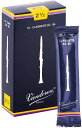 Vandoren REED TRADITIONALB♭ CLARINET 10枚入りバンドレン バンドーレン B♭クラリネット リードトラディショナル 青箱 硬さ:2 1/2