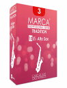 MARCA ALTO SAXOPHONE REED TRADITIONマーカ アルトサックス リード トラディション10枚入り 2-1/2【APEX-Rakuten accessories】