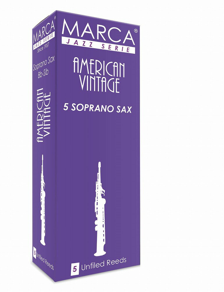 MARCA TENOR SAXOPHONE REED AMERICAN VINTAGEマーカ テナーサックス リード アメリカン ヴィンテージ5枚入り 2-1/2