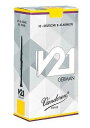 【正規輸入品】Vandoren REED V21B♭ CLARINET GERMANバンドレン バンドーレン B♭クラリネット ジャーマン ドイツ管 リードV21 硬さ:2.5 10枚入り【APEX-Rakuten accessories】