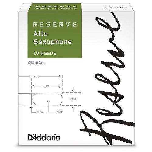 D'Addario Woodwinds REED ReserveALTO SAXOPHONE DJR1035ダダリオ アルトサックス リードレゼルヴ 硬さ:3.5 10枚入り【APEX-Rakuten accessories】