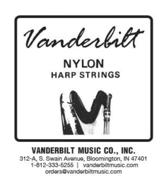 青山グランドハープ ナイロン弦Vanderbild No.6 G