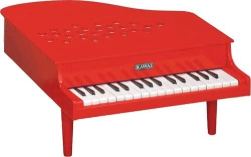 キッズ　グランドピアノ KAWAI グランドピアノ P-32 REDレッド 32鍵盤ミニピアノ トイピアノ　楽器玩具 知育玩具 おもちゃカワイ 河合楽器製作所