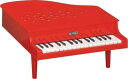 【長期展示品の為入れ替え特価】KAWAI カワイ グランドピアノ P-32 RED レッド 32鍵盤ミニピアノ トイピアノ 知育玩具 日本製 国産