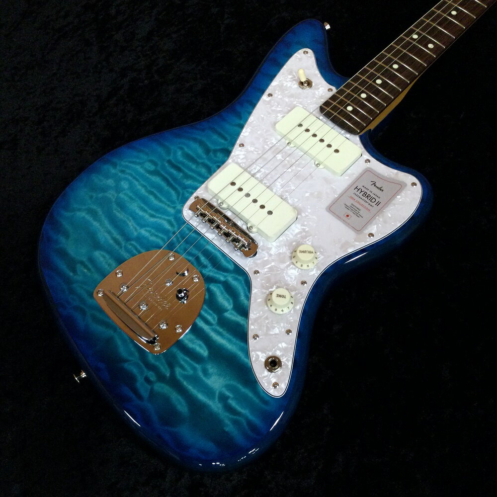 Fender 2024 Collection Made in Japan Hybrid II Jazzmaster Quilt Aquamarine ジャズマス