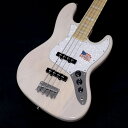 SX Guitars SJB75P TWH(シースルーホワイト) ジャズベース