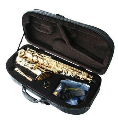 KIKUTANI AS-830 BEIGEキクタニミュージック アルトサックス用　軽量セミハードケース ベージュ