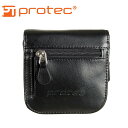 PROTEC L220プロテック マウスピースポーチ革製 トランペット/ホルン/スモールブラス用 2本収納 ブラック