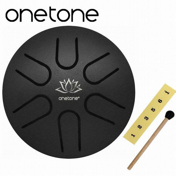 ONETONE OTTG-03/BK タングドラム 3インチ・6キー タングドラム