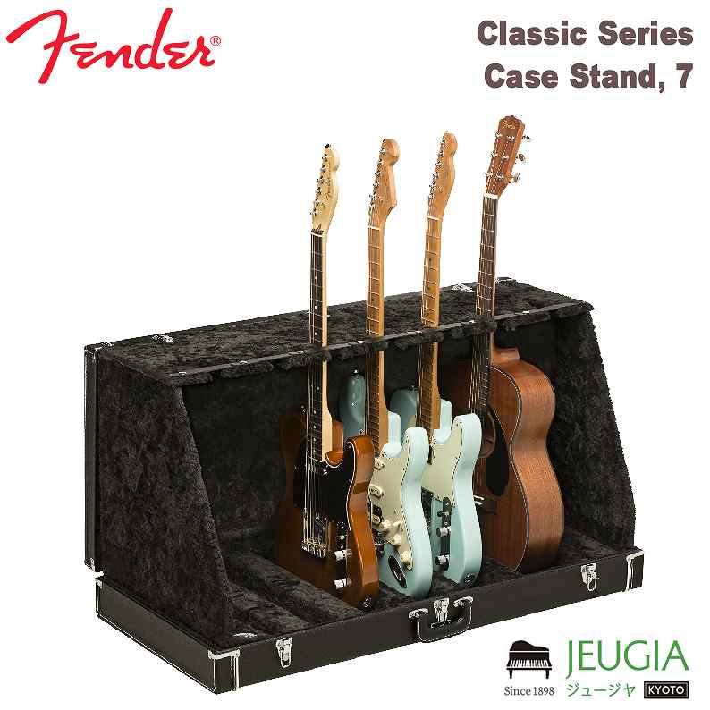 FENDER/Classic Series Case Stand, 7 Black ギタースタンド ※こちらの商品はお取り寄せとなります。在庫確認後ご連絡します