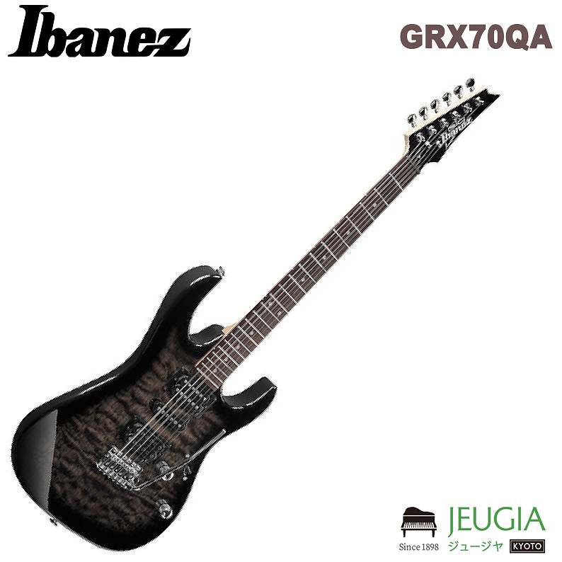 IBANEZ /GRX70QA TKS Transparent Black Sunburst GIO Series アイバニーズ エレキギター