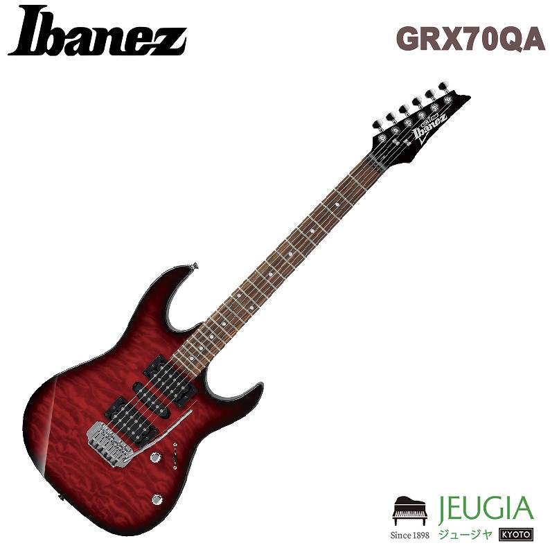 IBANEZ /GRX70QA TRB Transparent Red Burst GIO Series ACoj[Y@GLM^[