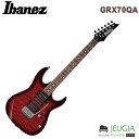 Ibanez/GRX70QA 「Ibanez」の代名詞的モデルである「RG」シェイプのエントリーモデル「GIO Series」の豪華なキルトメイプルトップモデル！ ヘッドはRGと同形状でIbanezらしさを強く残しながら、やや丸みを帯びたボディ形状のGRXはそのスタイル同様ジャンルを選ばないエントリーモデルです。 GRX70QAはあざやかなキルテッド・メイプルのグラビュア・シートをボディTOPに貼り合せシースルー・カラーで仕上げた絢爛（けんらん）豪華なモデル。 GRG同様のHSH（ハムバッキング-シングル-ハムバッキング）ピックアップのパワフルなサウンドも魅力です。 ■キルテッド・メイプルを模したデザイン・フィルムをトップへ貼ったポプラ材ボディ フラットで扱いやすい音響特性の材料で、それほど重くないことも特徴です。 ■演奏しやすい25.5インチ・スケール & 22フレット指板と、握りやすいラウンド・シェイプのメイプル材ネック ■パワフルかつクリアなサウンドが特徴の Infinity R Ibanez オリジナル ・ピックアップを搭載 　ハムバッカー2基とシングルコイル・ピックアップとを5wayスイッチでワイヤリングし、多彩なサウンド・バリエーションを獲得しています. ■シンプルな1ボリューム、1トーンコントロール Gio Ibanezとは 「ステージへ最速」をコンセプト・ワードにした、楽器をこれから始めるエントリー層に向けたシリーズです。 ラインナップされるギター/ベースは、コンセプトのその文字通り、手にすればそのままステージに登れるよう、楽器本体と演奏/運搬に必要なアイテムをオールインワンにした、パッケージ製品です。 同じような価格の製品で もしも迷っているのなら、GIO Ibanezを選んでください。 手にしたその日からあなたも、世界中のIbanezアーティストや多くのプレイヤーとおなじく、ミュージシャンの一員なのです。 付属品 ●純正ソフトケース ●メーカー保証（12ヶ月） ※画像はサンプルです。木目・色味は個体差により異なります。 ※商品の汚れや状態はお問い合わせ下さい。 ※掲載の商品は店頭や他のECサイトでも並行して販売しております。在庫情報の更新には最大限の努力をしておりますが、ご注文が完了しましても売り切れでご用意できない場合がございます。 その際はご注文をキャンセルさせていただきますので、予めご了承くださいませ。 また、お取り寄せ商品の場合、生産完了などの理由でご用意できない場合がございます。 ※お届け先が北海道や沖縄、その他離島の場合、「送料無料」と表記の商品であっても別途中継料や送料を頂戴いたします。その際は改めてご連絡を差し上げますのでご了承ください。