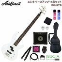 AriaProII IGB-STD PWH Pearl White SET アリアプロ2 アリア エレキベース ベース パール ホワイト セット【初心者セット】...