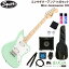 Squier by Fender Mini Jazzmaster HH Maple Fingerboard Surf Green SFG SET 磻 쥭  㥺ޥ ߥ˥  ꡼ åȡڽ鿴ԥåȡۡڥץåȡ