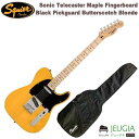 Sonic TELECASTER フェンダー (Fender)直系ブランド、スクワイヤー(Squier)の新シリーズ「Sonic」登場！ Squier Sonic Telecasterは、ワープするほどのスピードでどんな音楽でもすぐにプレイを開始できます。 象徴的なフェンダースタイル、そして刺激的なトーンをあらゆるプレーヤーにお届けします。 このTelecaster (テレキャスター)は、薄く軽量なボディに、スリムで魅力的な「C」シェイプネックが相まって、快適な演奏性をもたらします。 一対の Squierシングルコイルピックアップが透明感のある高域を鳴らし、汎用性の高いトーンを提供します。 そのほか、高い安定性を誇る6サドルハードテイルブリッジ、スムーズで正確なチューニングが可能なシールドギアチューニングマシン、耐久性のあるクロムメッキハードウェアを備えています。 製品仕様 Body Material Poplar Body Finish Gloss Polyurethane Neck Maple, “C” Shape Neck Finish Satin Urethane Fingerboard Maple, 9.5” (241 mm) Frets 21, Narrow Tall Position Inlays Black Dot (Maple) Nut (Material/Width) Synthetic Bone, 1.650” (42 mm) Tuning Machines Die-Cast Sealed Scale Length 25.5” (64.77 cm) Bridge 6-Saddle Top-Load Tele with Block Saddles Pickguard 1-Ply Black (550, 558) Pickups Ceramic Single-Coil (Bridge), Ceramic Single-Coil (Neck) Pickup Switching 3-Position Blade Controls Master Volume, Master Tone Control Knobs Knurled Flat-Top Hardware Finish Chrome Strings Nickel Plated Steel (.009-.042 Gauges) Case/Gig Bag Softcase ※商品の汚れや状態はお問い合わせ下さい。 ※掲載の商品は店頭や他のECサイトでも並行して販売しております。在庫情報の更新には最大限の努力をしておりますが、ご注文が完了しましても売り切れでご用意できない場合がございます。 その際はご注文をキャンセルさせていただきますので、予めご了承くださいませ。 また、お取り寄せ商品の場合、生産完了などの理由でご用意できない場合がございます。 ※お届け先が北海道や沖縄、その他離島の場合、「送料無料」と表記の商品であっても別途中継料や送料を頂戴いたします。その際は改めてご連絡を差し上げますのでご了承ください。