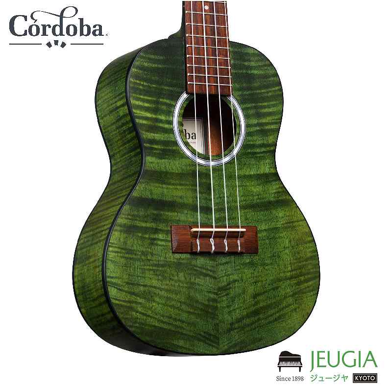 Cordoba/15CFM JADE GREEN コンサート ウクレレ コルドバ