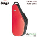 bags EVOLUTION EFAS RED(レッド) アルトサックス ハードケース バッグス