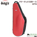 bags EVOLUTION EFTS RED(レッド) テナーサックス ハードケース バッグス