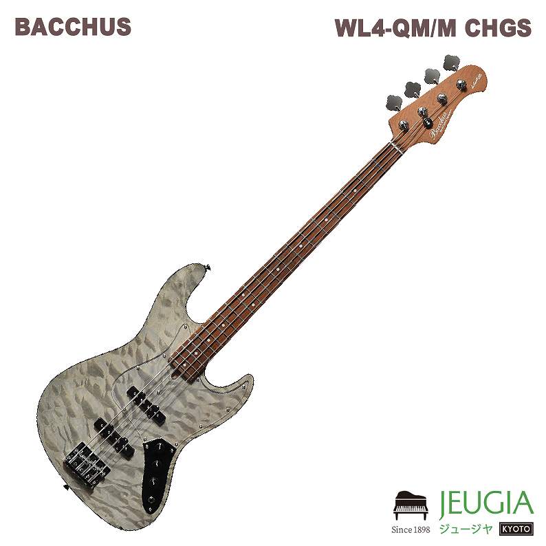 Bacchus / WL4-QM/M CHGS エレキベース バッカス