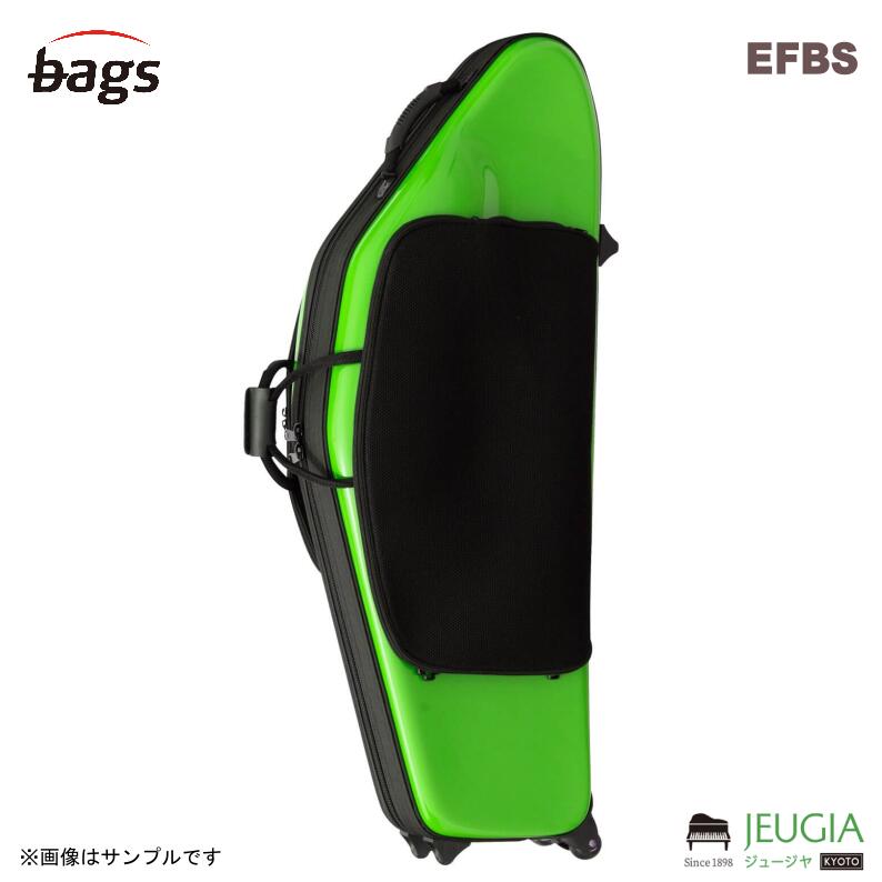 bags EVOLUTION EFBS GRE（グリーン） バリトンサックス ハードケース バッグス