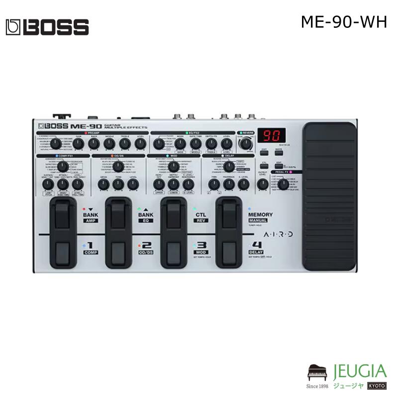 March Effector - [2024限定生産カラー]BOSS ME-90-WH Guitar Multiple Effects Whiteボス ギターマルチプルエフェクツ ホワイト