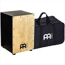 MEINL　MCAJ100BK-MA+/11 3/4"x18"W/bag コストパフォーマンスに優れたHEADLINERシリーズ・スネアカホンは、ボディにゆがみのないMDF材を使用し、音の輪郭はくっきり、低音の響きもふくよかで、 打面裏上部に内蔵したスネアワイアーで本格的なフラメンコサウンドが得られます。 カホンをこれから始める方、また始めたばかりの方へのエントリーモデルとして、全体にコンパクトな作りで女性やお子様にも扱いやすいカホンです。 丈夫なMEINL純正バック付 ※画像はサンプルです。実施の商品とは木目が異なります。 ※商品の汚れや状態はお問い合わせ下さい。 ※掲載の商品は店頭や他のECサイトでも並行して販売しております。在庫情報の更新には最大限の努力をしておりますが、ご注文が完了しましても売り切れでご用意できない場合がございます。 その際はご注文をキャンセルさせていただきますので、予めご了承くださいませ。 また、お取り寄せ商品の場合、生産完了などの理由でご用意できない場合がございます。 ※お届け先が北海道や沖縄、その他離島の場合、「送料無料」と表記の商品であっても別途中継料や送料を頂戴いたします。その際は改めてご連絡を差し上げますのでご了承ください。　