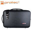 PROTEC BM307Dクラリネット用ABS樹脂製セミハードケース ダブル 2本収納 ブラック