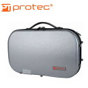 プロテック PROTEC クラリネット用ABS樹脂製コンパクトセミハードケース シルバー BM307SX