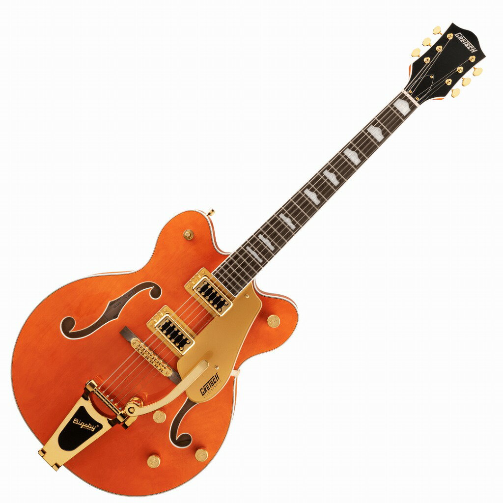 Gretsch G5422TG Electromatic Classic Hollow Body Bigsby Gold HW Guitar OrangeOb` GNg}`bN Z~AR