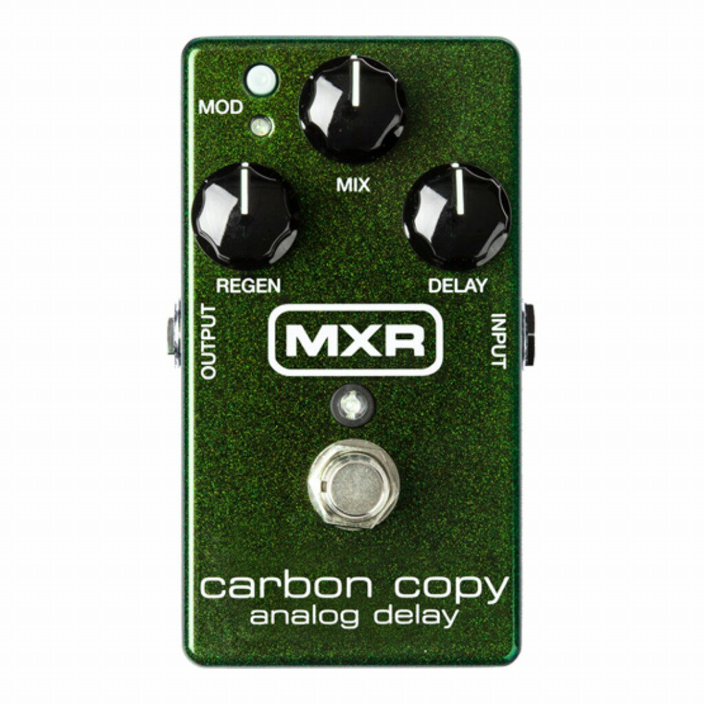 商品説明 BBDにより作り出されるアナログディレイ。 最大600msのディレイタイム。DELAY、REGEN（REPEAT）、MIXのツマミにMOD（モジュレーション）スイッチを搭載。内部にはモジュレーションのトリマが用意され、モジュレーション効果のアレンジが可能。 完全アナログ仕様。 トゥルーバイパス。 電源9V： 乾電池006Pまたは9V AC/DCアダプター ★掲載の商品は店頭や他のECサイトでも並行して販売しております。在庫情報の更新には最大限の努力をしておりますが、ご注文が完了しましても売り切れでご用意できない場合がございます。その際はご注文をキャンセルさせていただきますので、予めご了承くださいませ。 ★お取り寄せ商品の場合、メーカーで生産完了などの理由でご用意できない場合がございます。 ★北海道地方や沖縄地方、またお届けに船舶や航空機を使用する必要がある離島など、遠方へのお届けの際は『送料無料』の表記がありましても、別途配送料や中継料を加算させていただく場合がございます。詳しくはお問い合わせください。