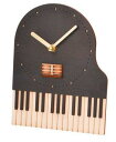 【ウッドパズル】WOODEN PUZZLE CLOCK/PIANOセトクラフト ピアノ　時計