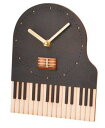 【ウッドパズル】WOODEN PUZZLE CLOCK/PIANOセトクラフト ピアノ 時計