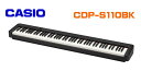 CASIO CDP-S110BK88鍵盤 電子ピアノ ブラック