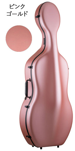 【チェロケース】Carbon Mac Case CFC-2S チェロ用カーボンマックハードケース ピンクゴールド