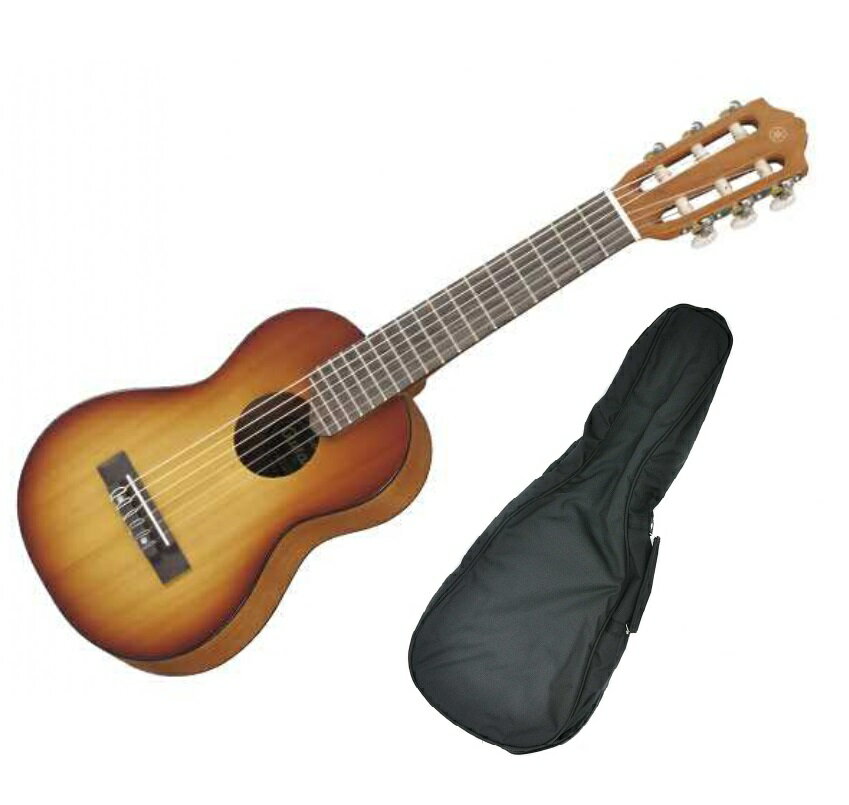 ウクレレのようなコンパクトなボディサイズ（全長698mm）のナイロン弦ギターです。どこにでも持っていける手軽さと、楽器としての完成度の高さを兼ね備えています。 &#8226;標準チューニング：1弦／A、2弦／E、3弦／C、4弦／G、5弦／D、6弦／A 専用ソフトケース付属。 ・全長：710mm ・弦長：433mm ・表板：スプルース ・裏板：メランティ ・側板：メランティ ・棹：ナトー ・指板：ソノケリン ・下駒：ソノケリン ・指板幅（上駒部/胴接合部）：48/54mm ・胴厚：70〜70mm ・糸巻：YTM-01 ・弦：クラシックギター弦 ・塗装：艶消し ★掲載の商品は店頭や他のECサイトでも並行して販売しております。在庫情報の更新には最大限の努力をしておりますが、ご注文が完了しましても売り切れでご用意できない場合がございます。その際はご注文をキャンセルさせていただきますので、予めご了承くださいませ。 ★お取り寄せ商品の場合、メーカーで生産完了などの理由でご用意できない場合がございます。 ★北海道地方や沖縄地方、またお届けに船舶や航空機を使用する必要がある離島など、遠方へのお届けの際は『送料無料』の表記がありましても、別途配送料や中継料を加算させていただく場合がございます。詳しくはお問い合わせください。 ※商品画像はサンプルです。