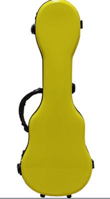 【ウクレレハードケース】CROSSROCK CRF1000SU YLソプラノウクレレ用 イエローカラー