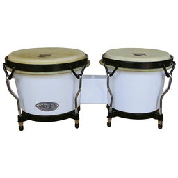 TOCA　Synergy Synthetic Bongos 6"+7" - White