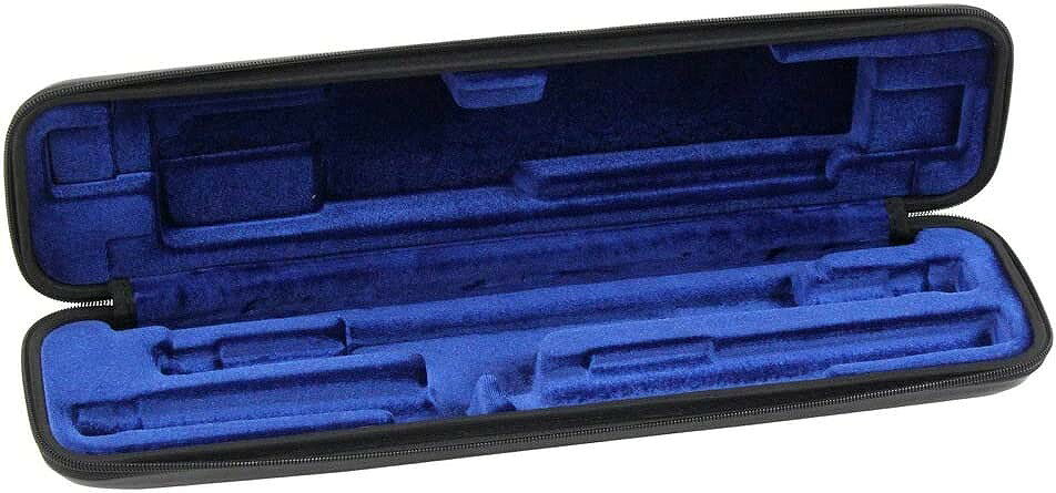 PROTEC BM308 フルート用 ABS樹脂製 zipケース ハードケース ブラック