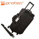 PROTEC IP301DWL Black トランペット用ダブルセミハードケース キャスター付 プロテック