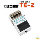 BOSS Tera Echo TE-2ボス テラ エコー コンパクトエフェクター【Stage-Rakuten Guitar Accessory】エフェクター effector effect pedal ボスコン