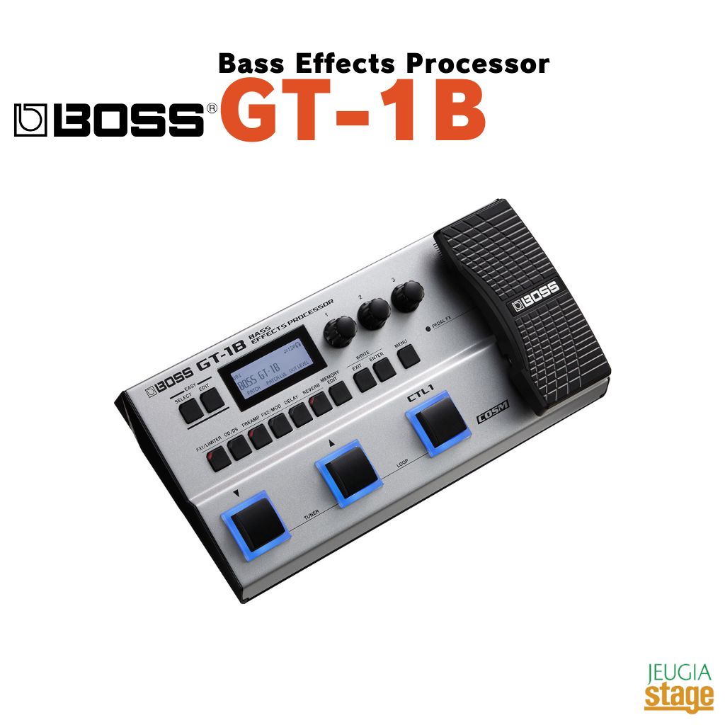 BOSS Bass Effects Processor GT-1Bボス ベース用マルチエフェクター【Stage-Rakuten Guitar Accessory】エフェクター