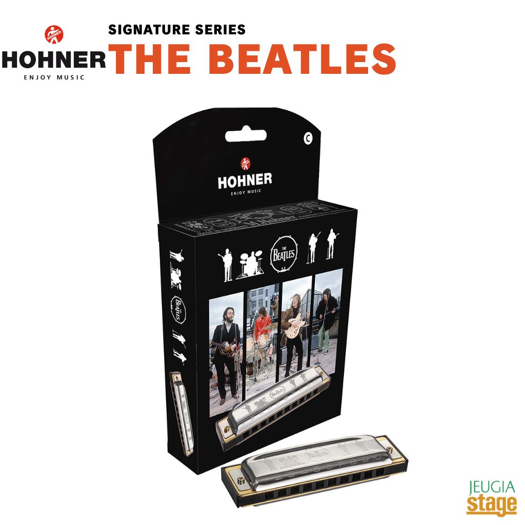 HOHNER THE BEATLES ハーモニカ ビートルズ デビュー60周年記念モデルTHE BEATLESSIGNATURE SERIES限定 ハープ 10ホール
