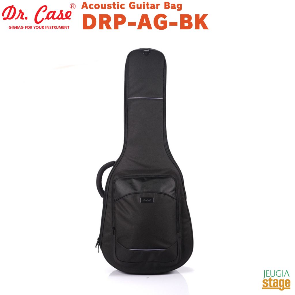 Dr.Case PORTAGE 2.0 SERIES DRP-AG-GYドクターケース ギグバッグ ドレッドノート アコースティックギター・クラシックギター用 ケース 黒 ブラック Black【Stage-Rakuten Guitar Accessory】