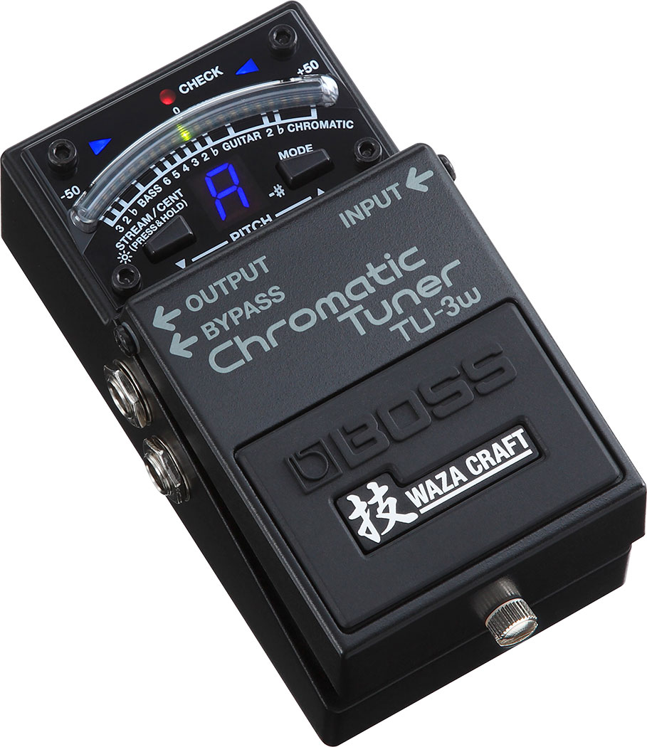 BOSS Chromatic Tuner TU-3Wボス クロマチック・チューナー WAZA CRAFT【Stage-Rakuten Guitar Accessory】エフェクター